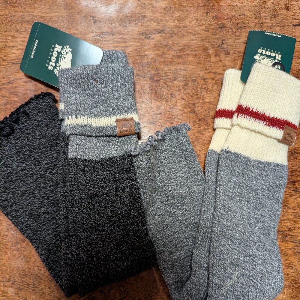 Roots leg warmers (2 pairs)